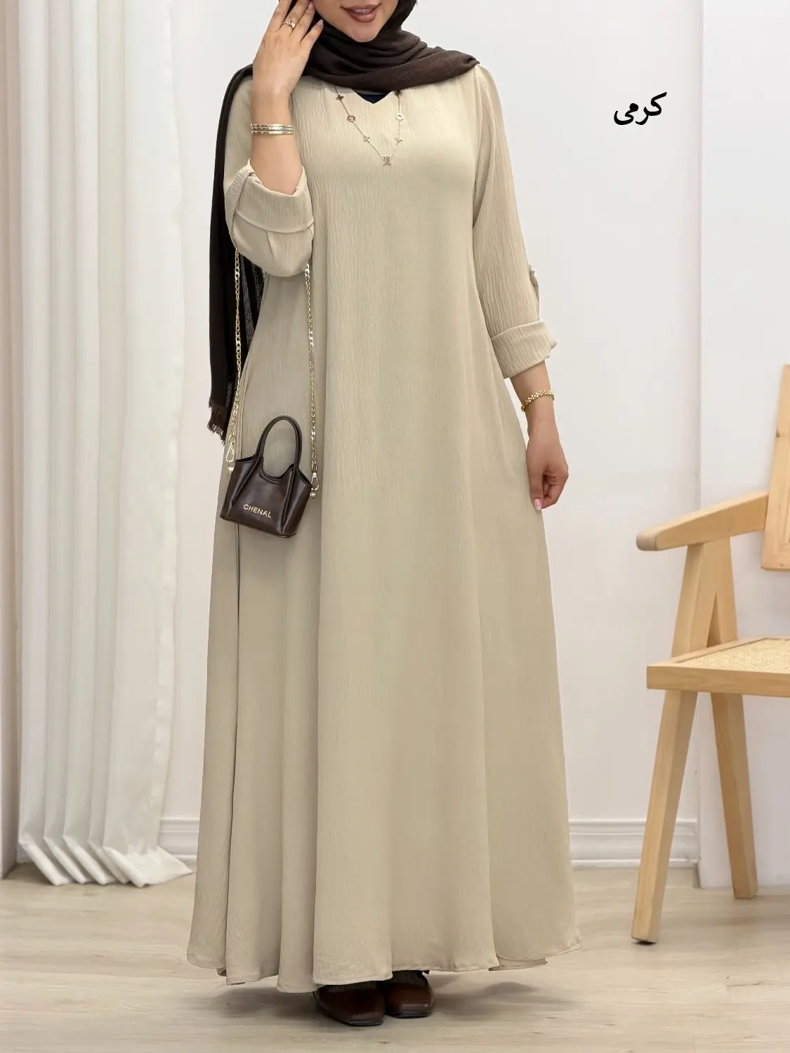 4484-پیراهن سوپرکلوش ایتالیایی